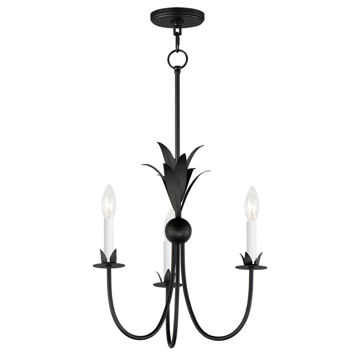 Maxim Paloma 3-Light Chandelier Model: 2883AR