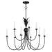 Maxim Paloma 9-Light Chandelier Model: 2889AR