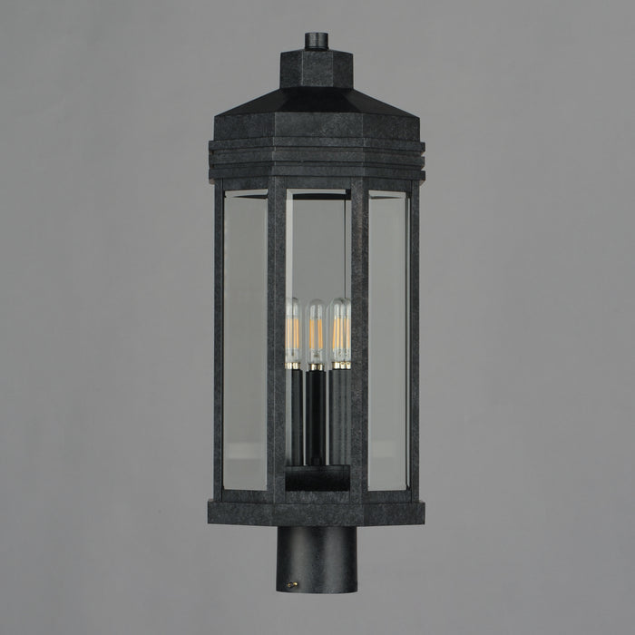 Maxim Wright 3-Light Outdoor Post Model: 30220CLBKP