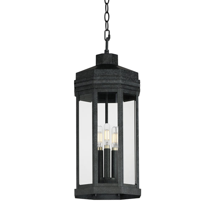 Maxim Wright 3-Light Outdoor Pendant Model: 30229CLBKP