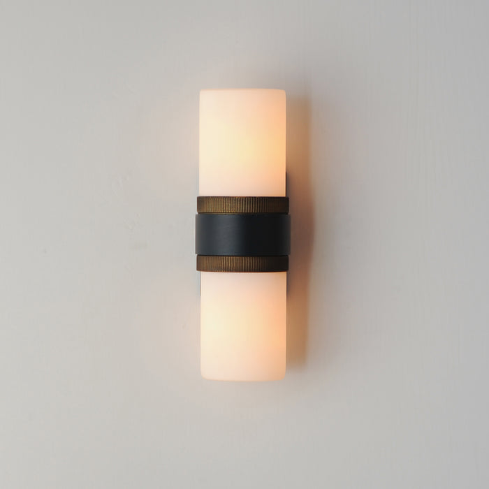 Maxim Ruffles 2-Light Bath Vanity Model: 32651SWBKAB