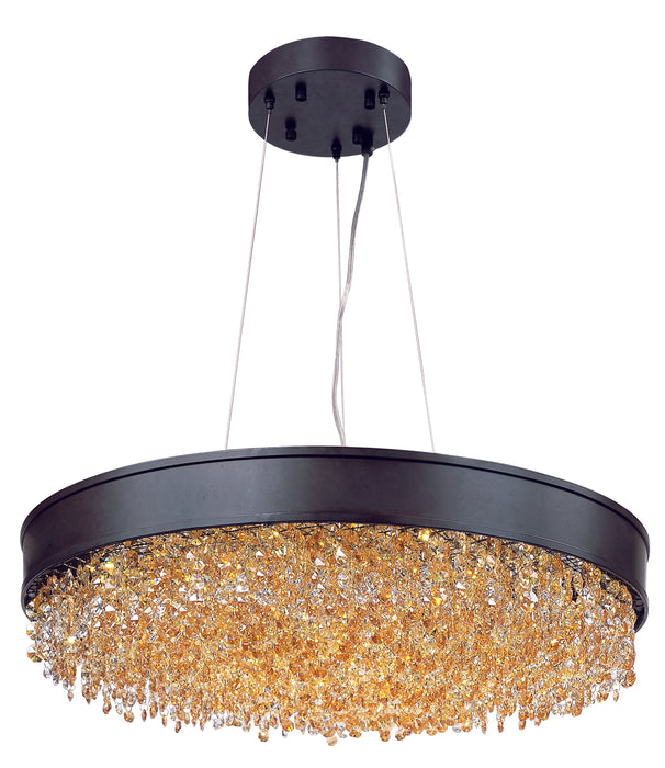 Maxim Mystic 16-Light LED Pendant Model: 39655SHBZ