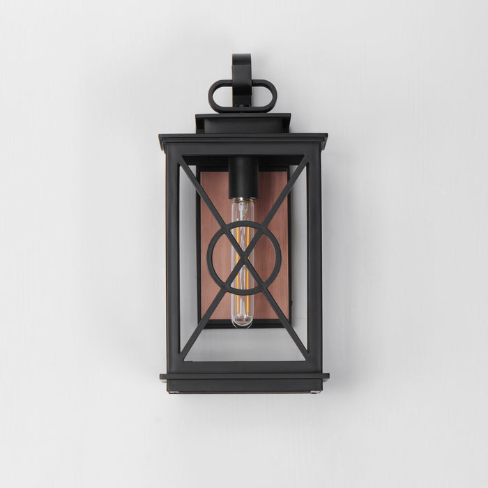 Maxim Yorktown VX 1-Light Outdoor Wall Sconce Model: 40804CLACPBK