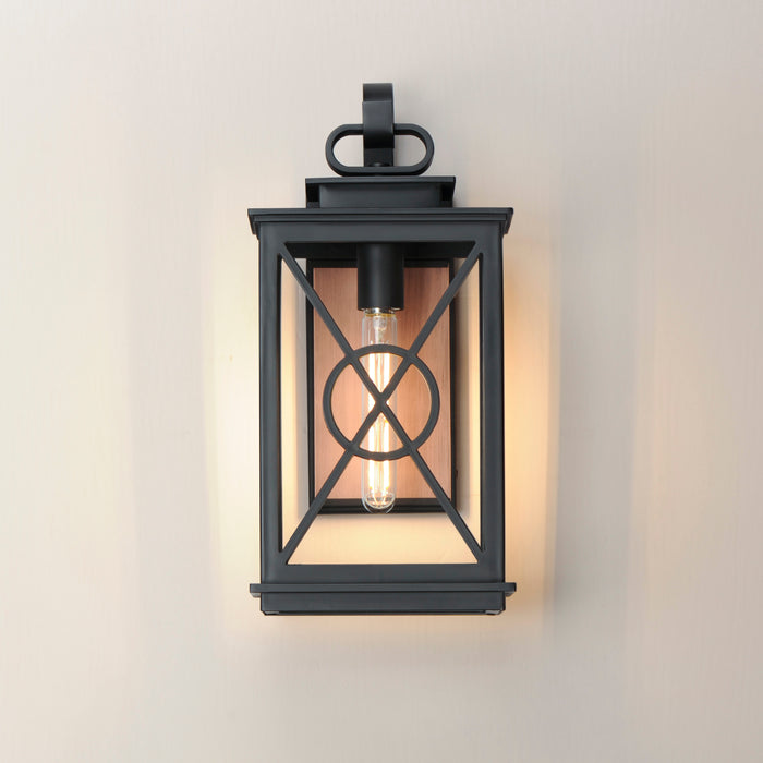 Maxim Yorktown VX 1-Light Outdoor Wall Sconce Model: 40804CLACPBK