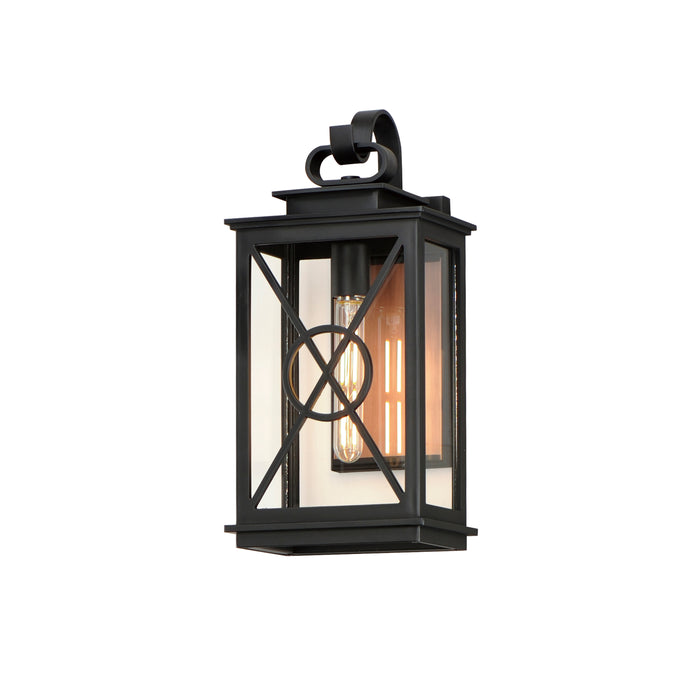 Maxim Yorktown VX 1-Light Outdoor Wall Sconce Model: 40804CLACPBK