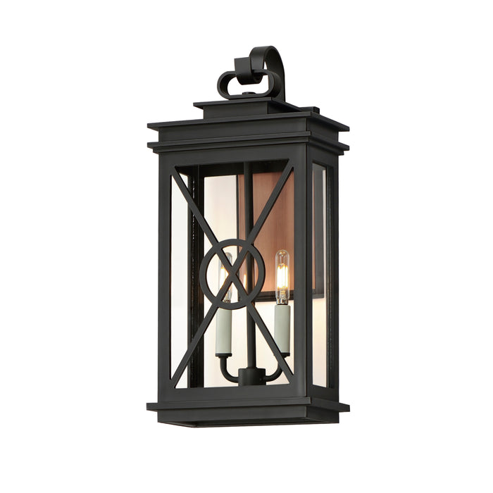 Maxim Yorktown VX 2-Light Outdoor Wall Sconce Model: 40806CLACPBK