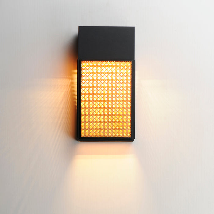 Maxim Lattice 16 LED Outdoor Sconce Dark Sky Model: 54804RABK