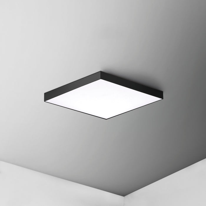 Maxim Trim 8.5 SQ LED Flush Mount 3000K Model: 57668WTBK