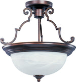 Maxim Essentials 2-Light Semi-Flush Mount Model: 5843MROI
