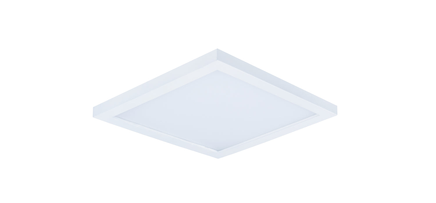 Maxim Wafer 7 SQ LED Surface Mount 3000K Model: 58722WTWT