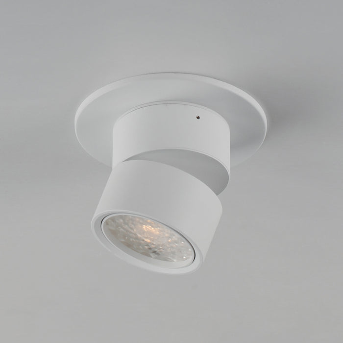 Maxim Swinger Mini Adjustable LED Flush Mount Model: 86240WT