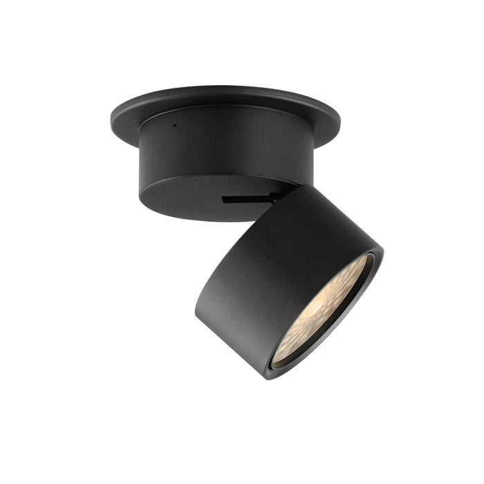 Maxim Swinger 5.25 Adjustable LED Flush Mount Model: 86242BK