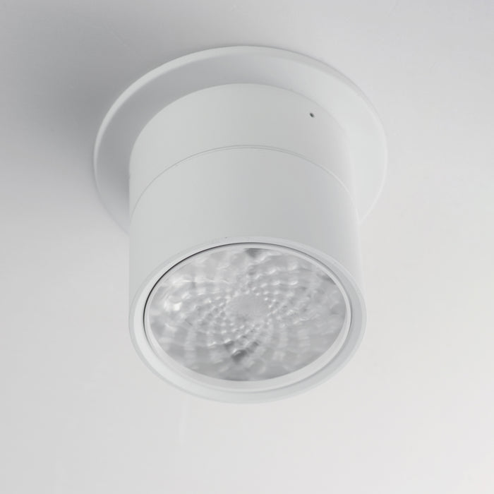 Maxim Swinger 5.25 Adjustable LED Flush Mount Model: 86242WT