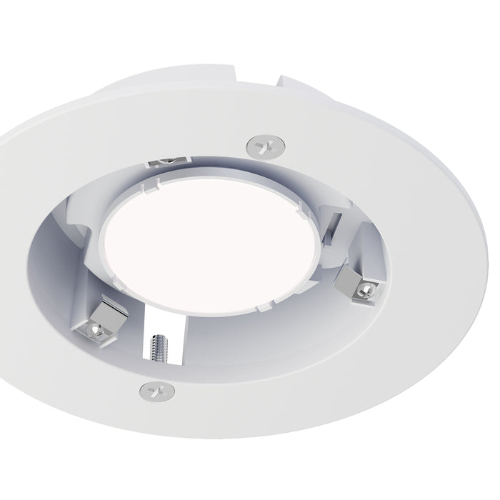 Maxim Crisp 5 LED Recessed DownLight CCT Select - Round Model: 87665WT