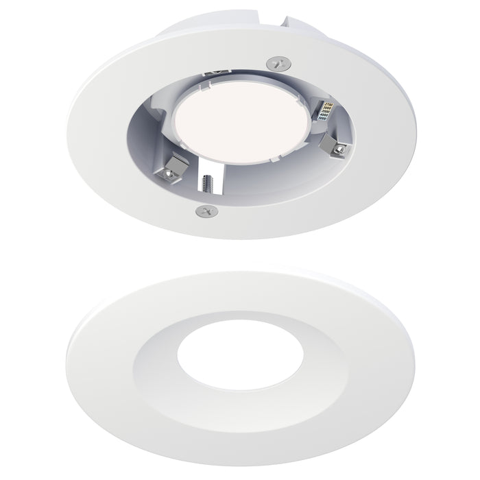 Maxim Crisp 5 LED Recessed DownLight CCT Select - Round Model: 87665WT