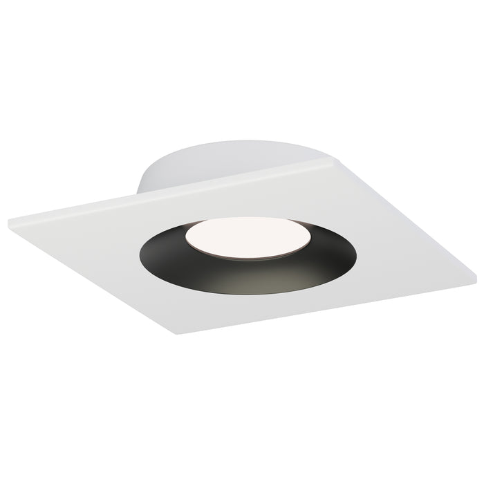 Maxim Crisp 5 LED Recessed DownLight 3000K - Square Model: 87674WTBK