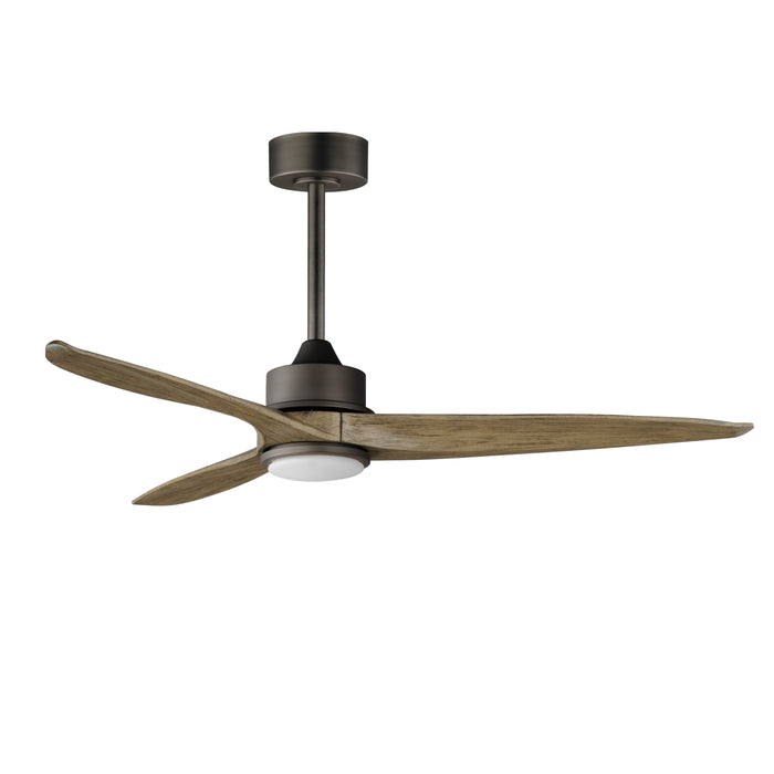Maxim Woodwind 52 Solid Wood Blade Fan w LED Light Kit Model: 88831CHL