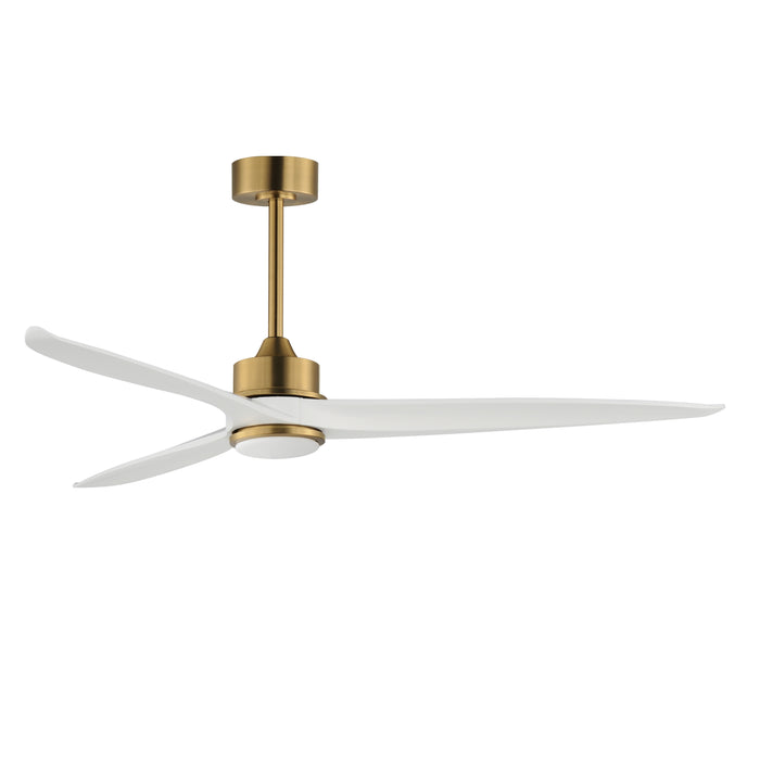Maxim Woodwind 72 Solid Wood Blade Fan w LED Light Kit Model: 88833NAB