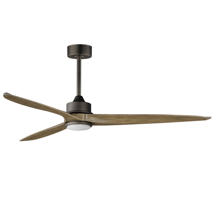 Maxim Woodwind 80 Solid Wood Blade Fan W LED Light Kit Model: 88834CHL