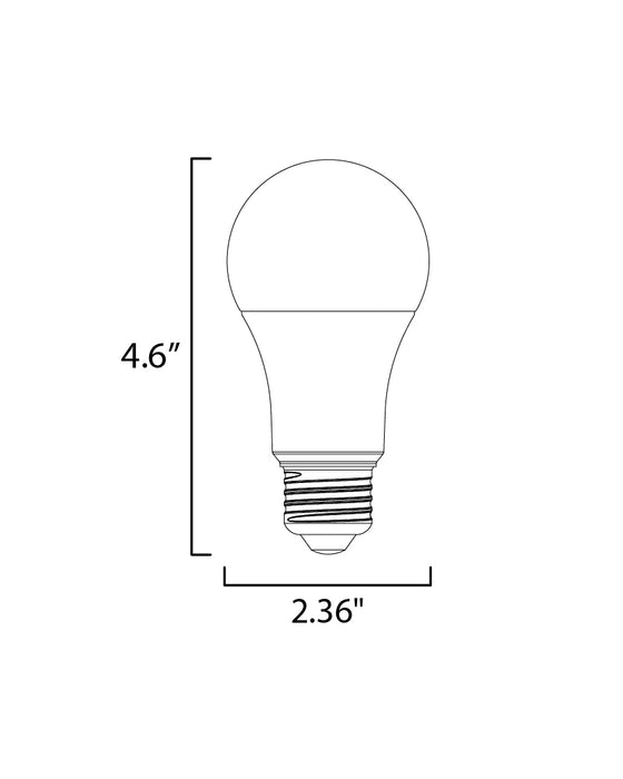 Maxim 12W Dimmable LED E26 FT 3000K 120V CRI>=90 Bulb Model: BL12E26FT120V30