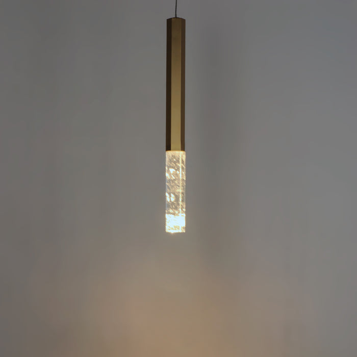 ET2 Diaphane LED 1-Light Pendant Model: E11020-95GLD