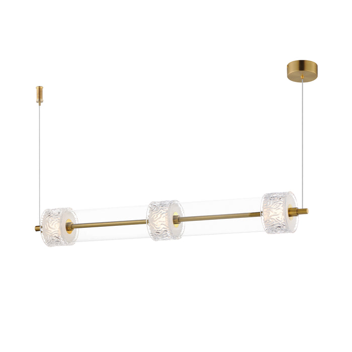 ET2 Elysian 3-Light LED Linear Pendant Model: E11083-124NAB