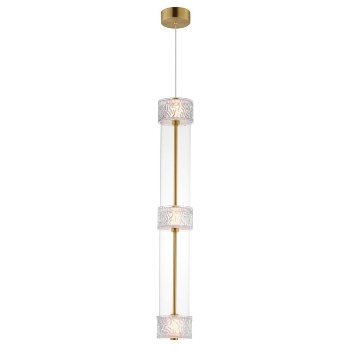 ET2 Elysian 3-Light LED Linear Pendant Model: E11083-124NAB