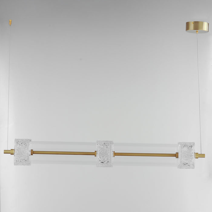 ET2 Elysian 3-Light LED Linear Pendant Model: E11083-124NAB