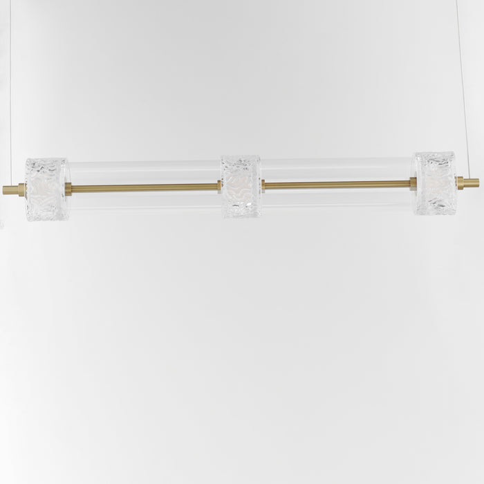 ET2 Elysian 3-Light LED Linear Pendant Model: E11083-124NAB