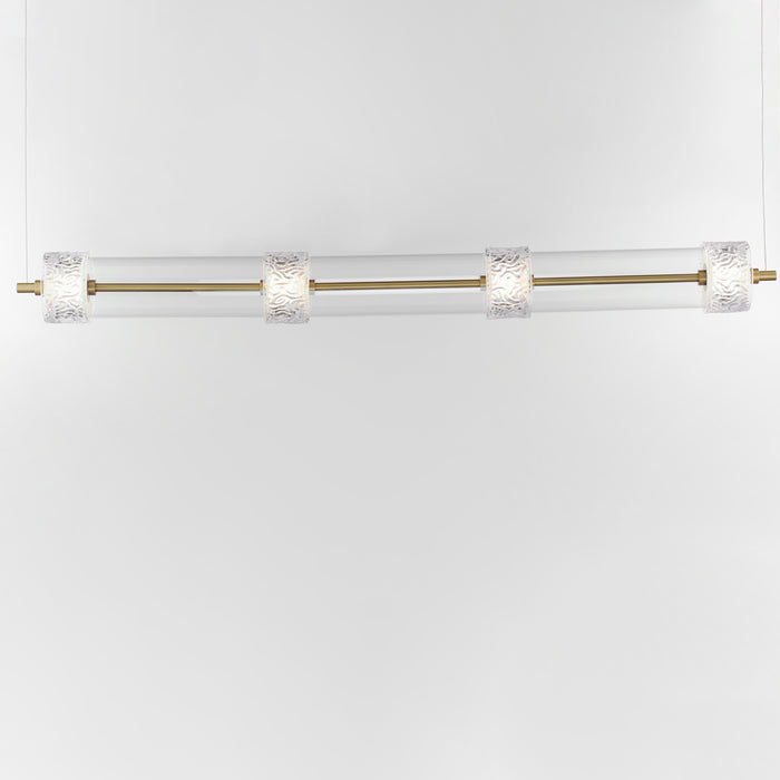 ET2 Elysian 4-Light LED Linear Pendant Model: E11084-124NAB