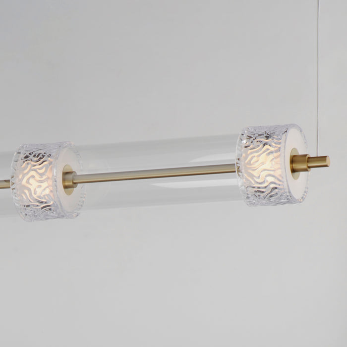 ET2 Elysian 4-Light LED Linear Pendant Model: E11084-124NAB