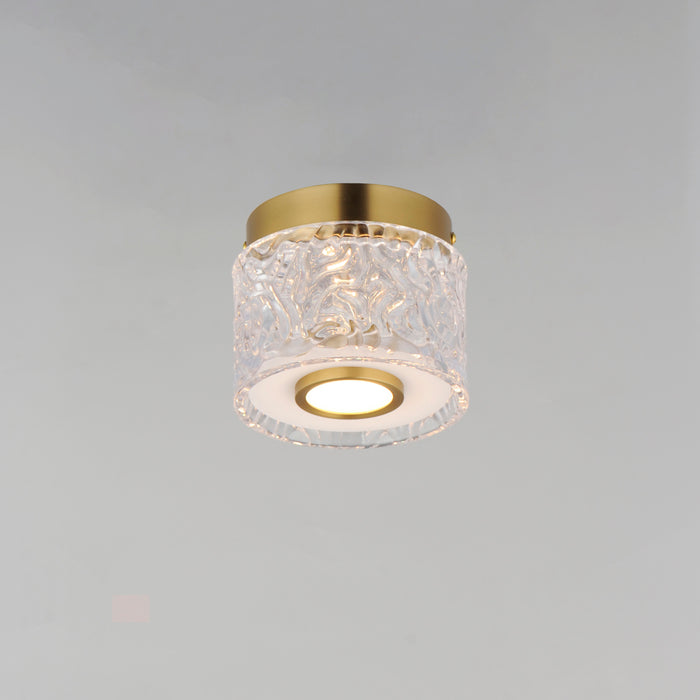 ET2 Elysian 1-Light LED Flush Mount Model: E11089-124NAB