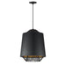 ET2 Phoenix 16 LED Pendant Model: E11392-BKGLD