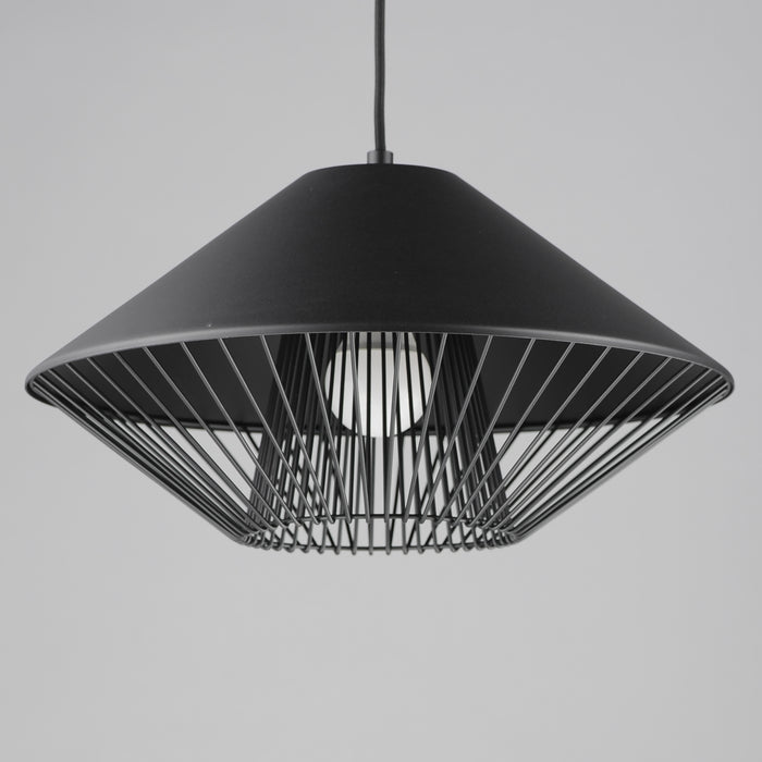 ET2 Phoenix 16 LED Pendant Model: E11395-BKGLD