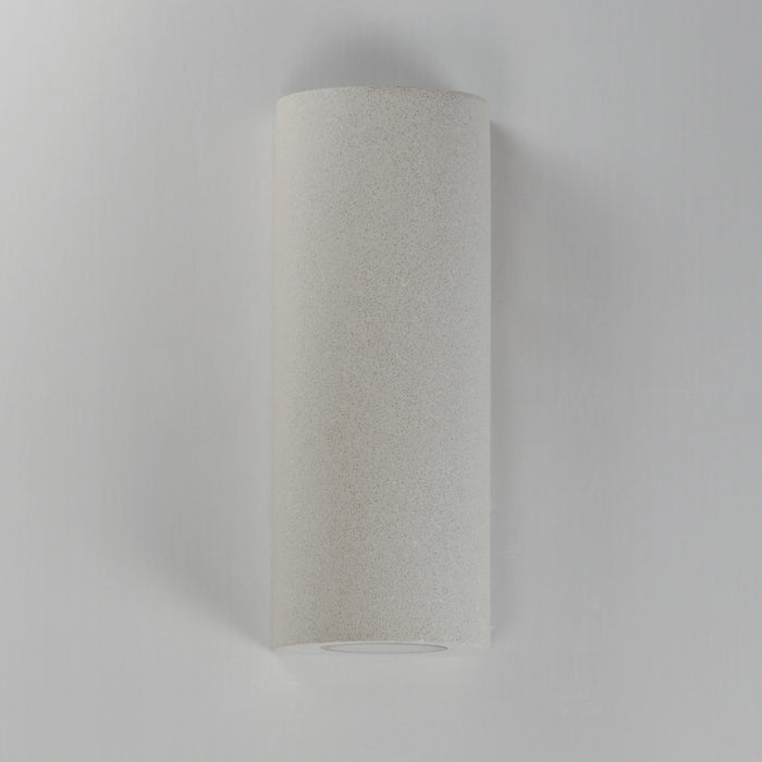 ET2 Pilar 2-Light LED Outdoor Wall Sconce - Cylinder Model: E14373-SSN