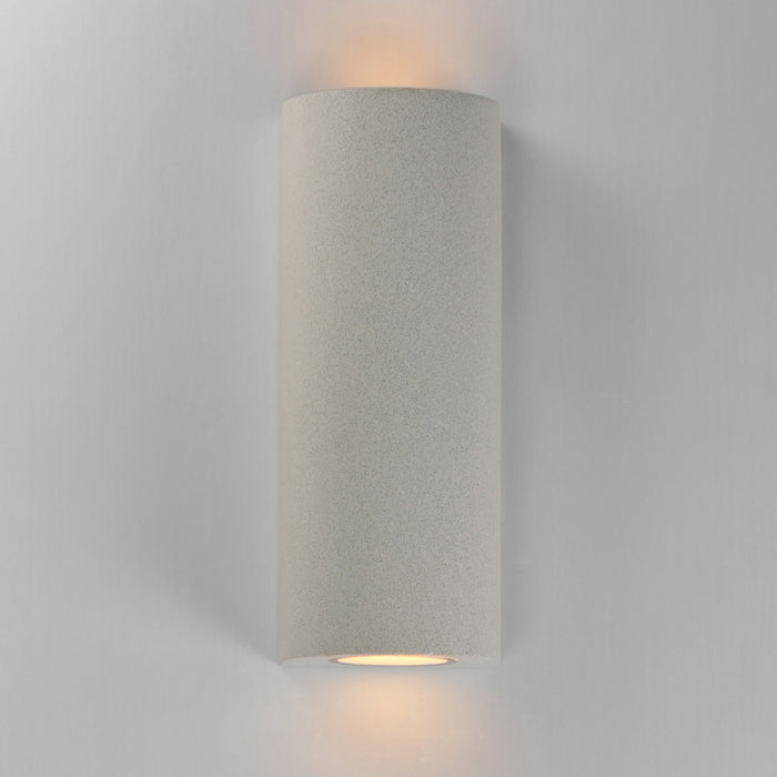 ET2 Pilar 2-Light LED Outdoor Wall Sconce - Cylinder Model: E14373-SSN