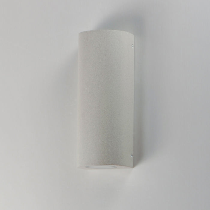 ET2 Pilar 2-Light LED Outdoor Wall Sconce - Cylinder Model: E14373-SSN