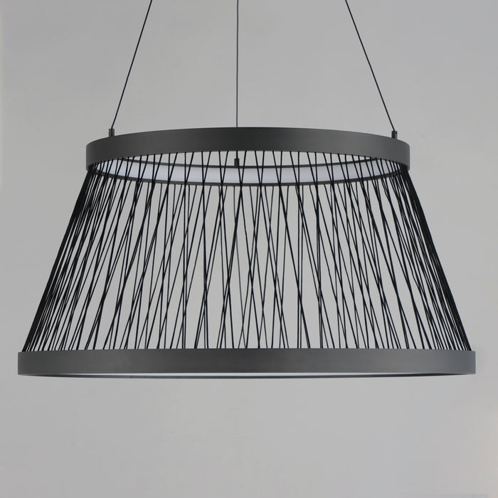 ET2 Loom Large LED Pendant Model: E20983-BK