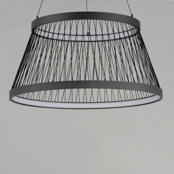 ET2 Loom Large LED Pendant Model: E20983-BK