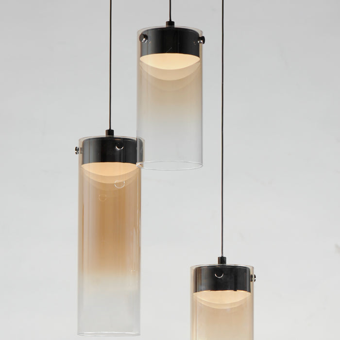 ET2 Highball Amber 3-Light LED Pendant Model: E21183-05GM