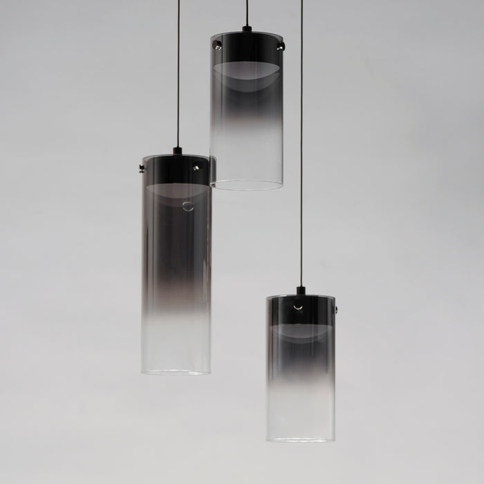 ET2 Highball Smoke 3-Light LED Pendant Model: E21183-142GM