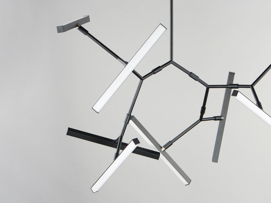 ET2 Robotica 7-Light LED Pendant Model: E21246-BK