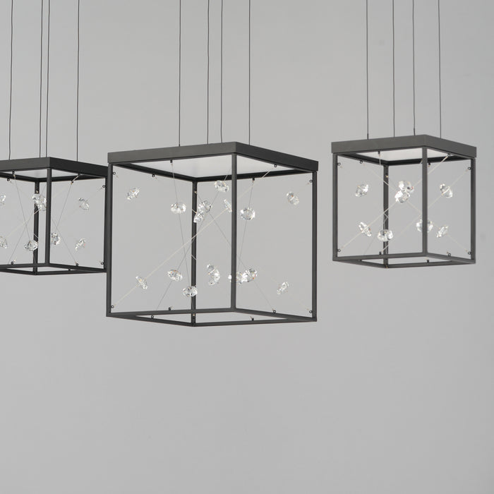 ET2 Entanglement 3-Light LED Pendant Model: E21253-20BK