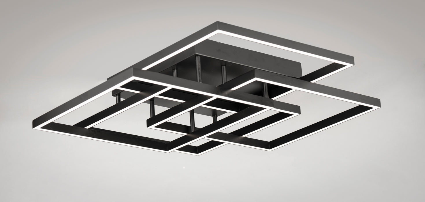 ET2 Traverse LED Flush/Wall Mount Model: E21518-BK