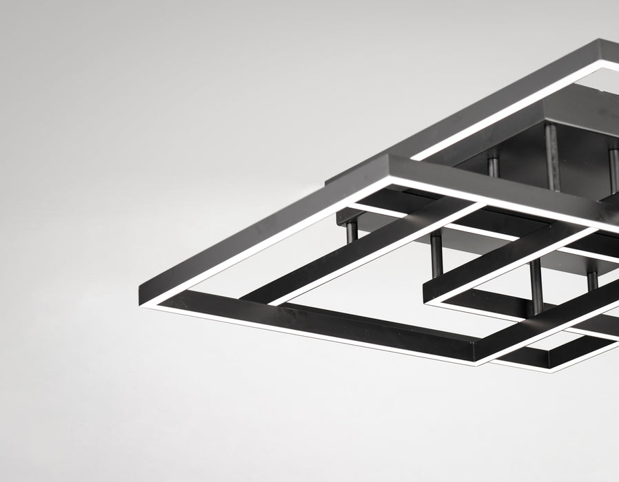 ET2 Traverse LED Flush/Wall Mount Model: E21518-BK