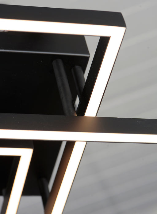 ET2 Traverse LED Flush/Wall Mount Model: E21519-BK