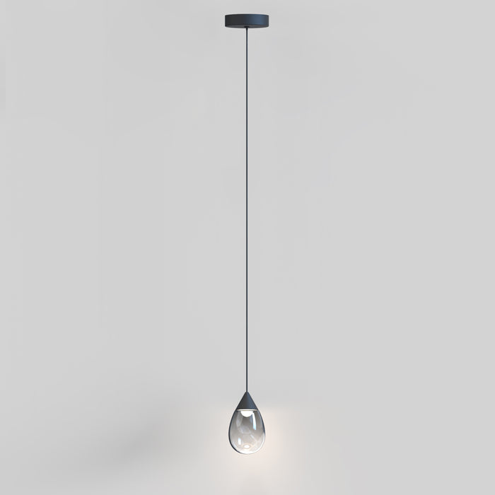 ET2 Dewdrop LED Mini Pendant Model: E21561-142BK