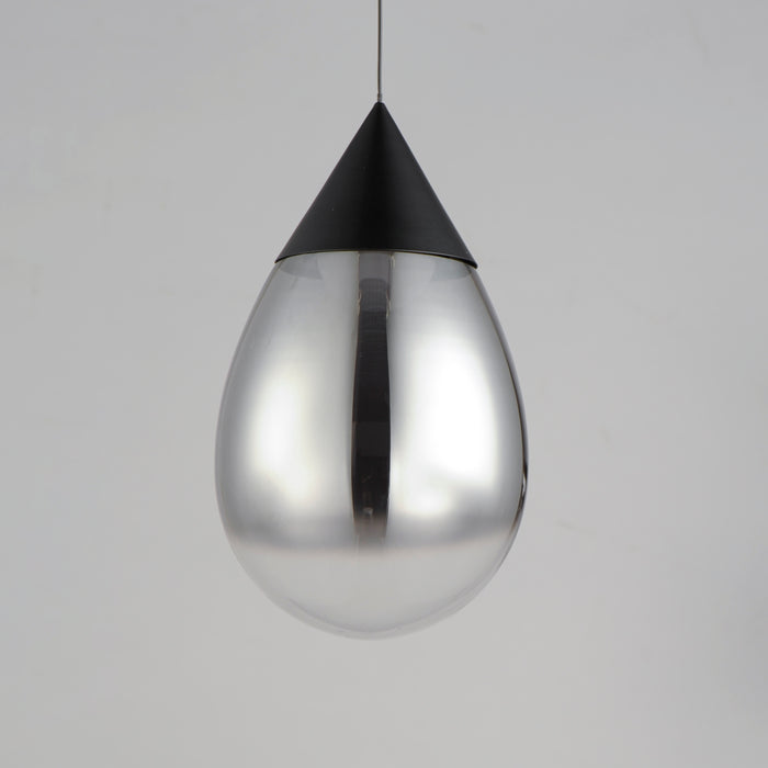 ET2 Dewdrop Large LED Pendant Model: E21562-142BK
