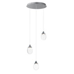 ET2 Dewdrop 3-Light LED Pendant Model: E21563-18PC