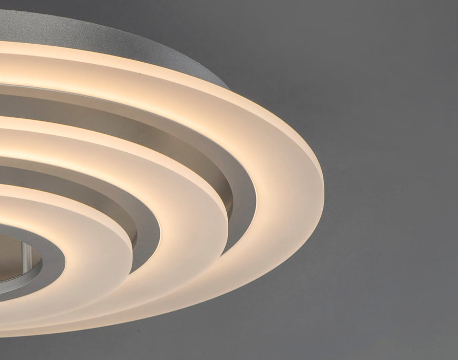 ET2 Saturn II 3-Light LED Flush Mount Model: E22667-11MS